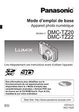 Panasonic DMCTZ22EG Mode D’Emploi