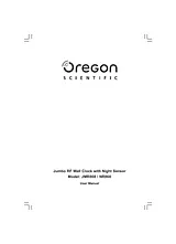 Oregon Scientific JMR868 Справочник Пользователя