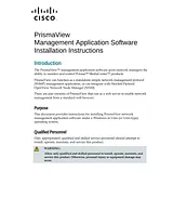 Cisco Prisma FiberLinX Modules (CWDM) Installation Guide