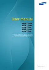 Samsung S24E310HL User Manual
