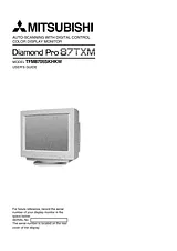 Mitsubishi diamond pro 87txm Manuel D’Utilisation