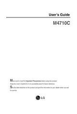 LG M4710C-BAT Инструкции Пользователя