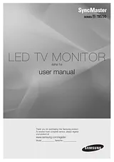 Samsung T27B551EW Manual Do Utilizador