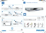 Philips BDP7500SL/12 快速安装指南