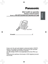 Panasonic KXDT346CE Guida Al Funzionamento