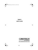 Enterasys brim-f6 Manual Do Utilizador