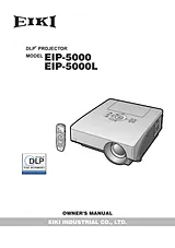 EIKI EIP-5000 사용자 설명서