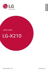 LG LGX210 Mode D'Emploi