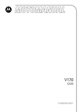 Motorola V170 Guía Del Usuario
