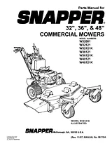 Snapper W48121K Manuale Utente