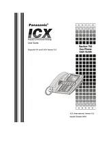 Panasonic S-ICX Manual Do Utilizador