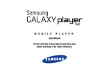 Samsung YP-GI1CB Manual Do Utilizador