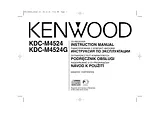 Kenwood KDC-M4524 Manual Do Utilizador