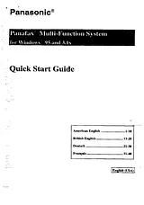 Panasonic UF344 Manual