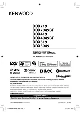 Kenwood DDX419 User Manual