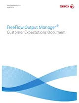 Xerox FreeFlow Output Manager Support & Software Dokument