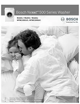 Bosch WFMC3301UC Manuel D’Utilisation