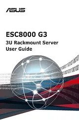 ASUS ESC8000 G3 Справочник Пользователя