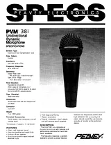 Peavey PVM 38i User Manual