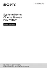 Sony BDV-N5200W BDVN5200WB Data Sheet