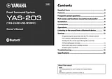 Yamaha YAS-203 Manuale Proprietario