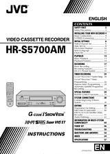 JVC HR-S5700AM Manual Do Utilizador