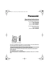 Panasonic KX-TG2620 Справочник Пользователя