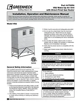 Greenheck Fan 470654 Manual Do Utilizador
