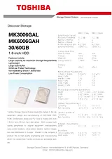 Toshiba MK6006GAH Leaflet