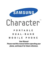 Samsung Messager Touch II Manuel D’Utilisation
