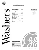 GE WCSR4170 User Manual