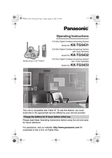 Panasonic KX-TG5433 Руководство По Работе