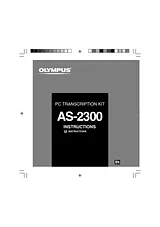 Olympus AS-2300 사용자 설명서