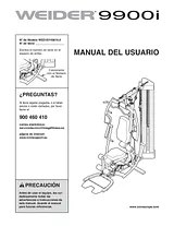 Weider 9900I SYSTEM WEEVSY49810 Manual Do Utilizador