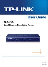 TP-LINK TLR470t ユーザーズマニュアル