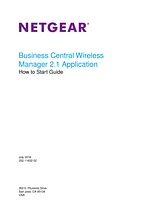 Netgear Business Central Wireless Manager (BCWM) Guia De Configuração Rápida
