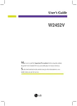 LG W2452V-PF Owner's Manual