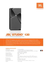 JBL 130 STUDIO 130 プリント