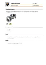 Lappkabel Cable gland reducer M40 M25 Brass Brass 52104317 1 pc(s) 52104317 Fiche De Données