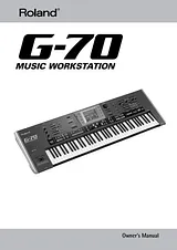 Roland g-70 사용자 매뉴얼