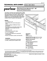 Peerless CM850 Hoja De Datos