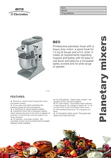 Electrolux BE5A Manual Do Utilizador