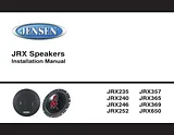 Jensen JRX357 User Manual