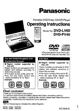 Panasonic dvd-pv40 Manual De Usuario