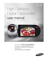 Samsung HMX-R10SP Manual Do Utilizador