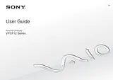 Sony VPCF12RGX/B Manuel D’Utilisation