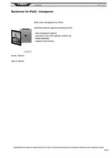 M-Cab 7300101 Leaflet
