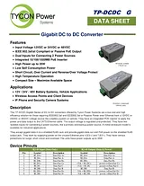 Tycon Systems TP-DCDC-1224G Data Sheet