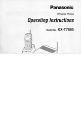 Panasonic KX-T7885 User Manual