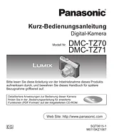 Panasonic DMCTZ71EG Guia De Utilização